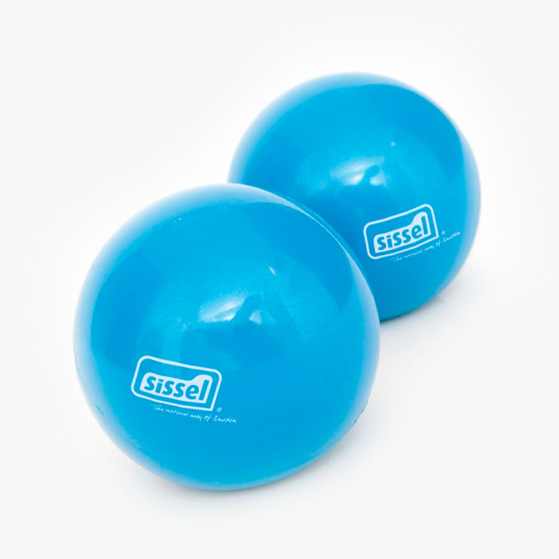 Sissel PilatesToning Ball blau 450g (Set 2 Stk)