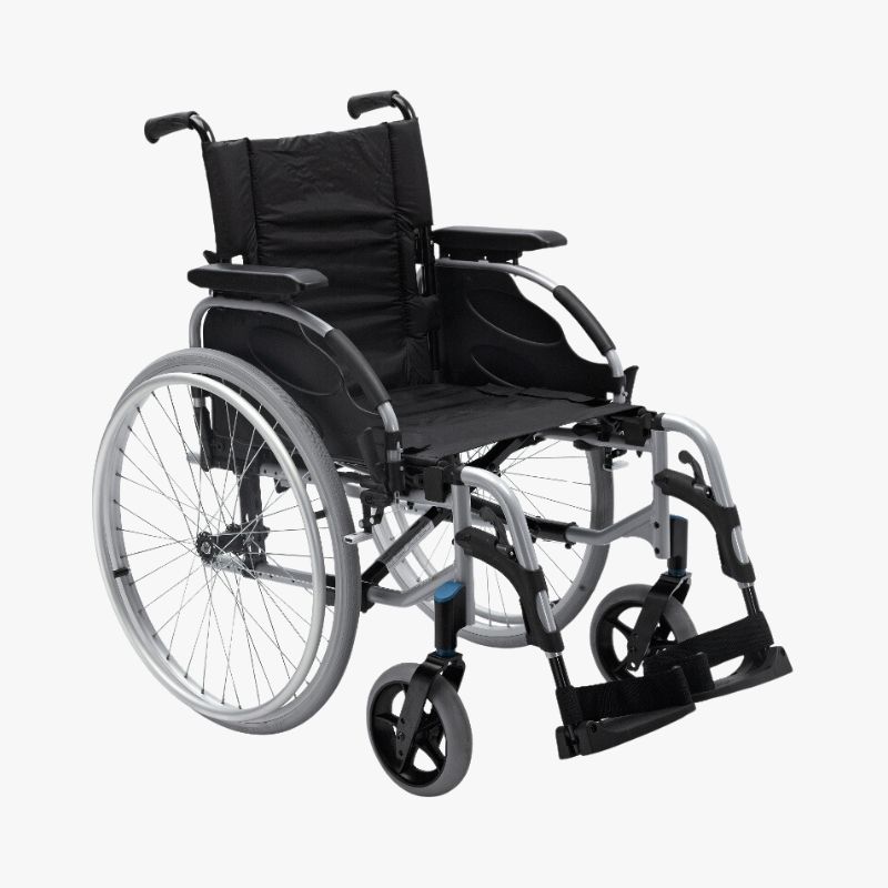 Rollstuhl Action 2 NG, Sitztiefe 40-45 cm, Standardbremse, Seitenteil desk