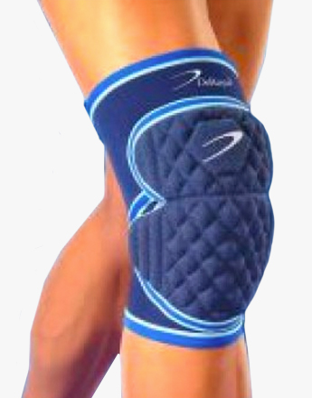 Knieschutz für Handballspieler blau